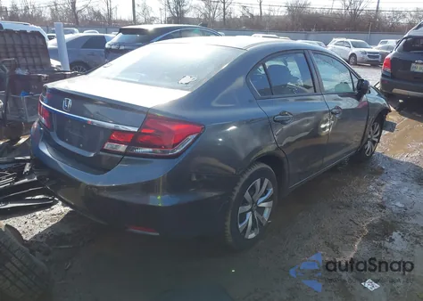 2013 Honda Civic Lx z USA, uszkodzony, nr VIN 2HGFB2F54DH596946